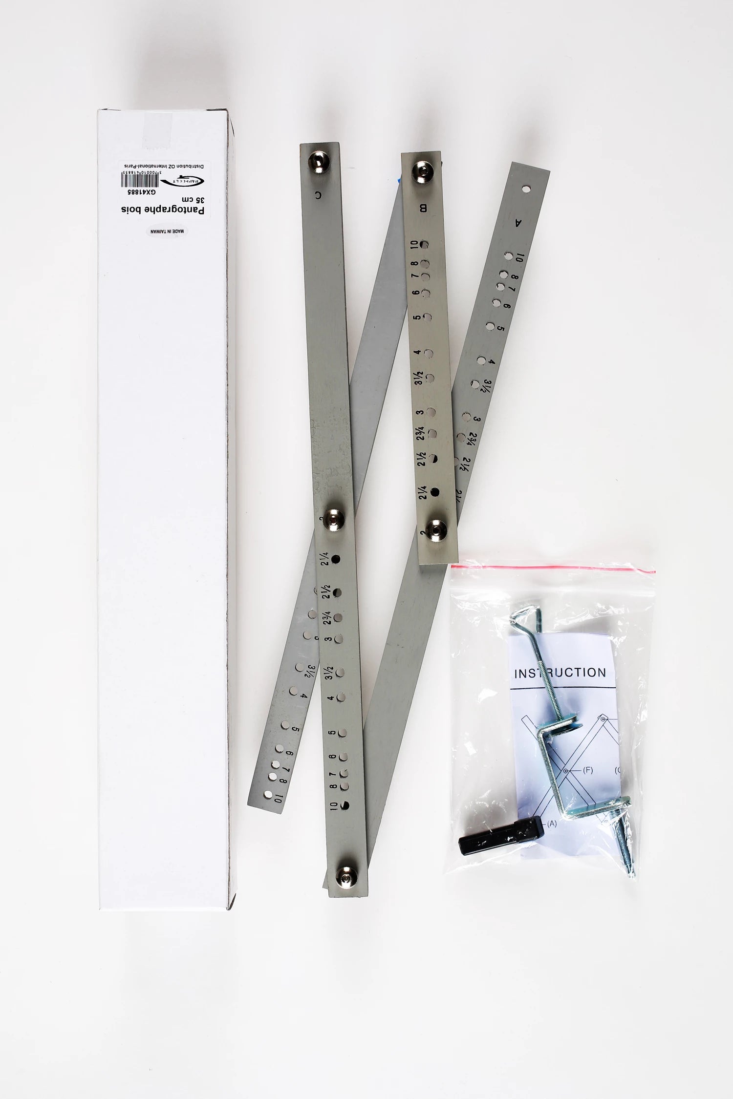 PANTOGRAPHE BOIS 35CM