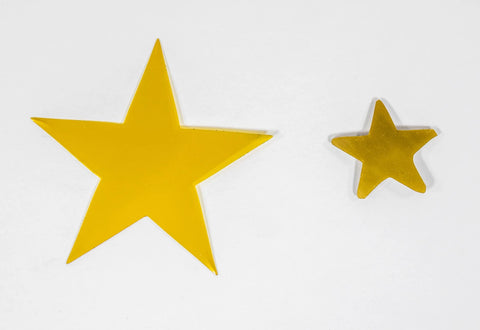 DIAM'S PLASTIQUE FOU 7 FEUILLES : METALLISE OR