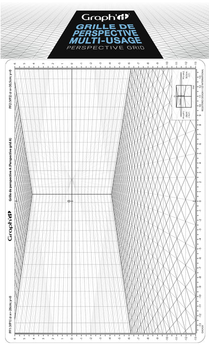 GRAPH'IT GRILLE DE PERSPECTIVE A OBLIQUE