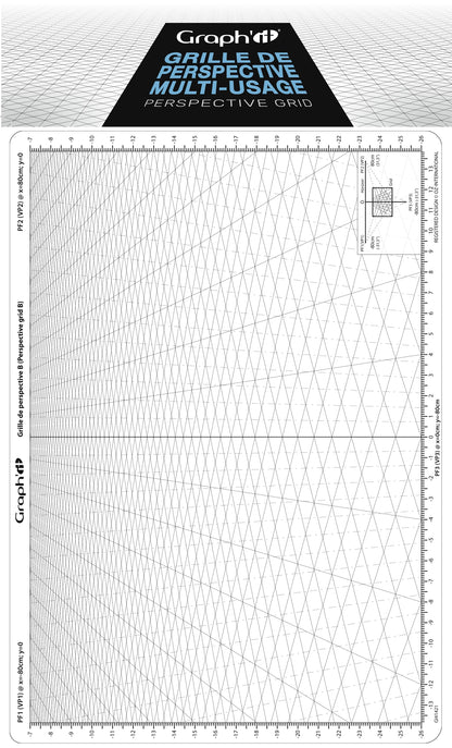 GRAPH'IT GRILLE DE PERSPECTIVE B PLONGEANTE