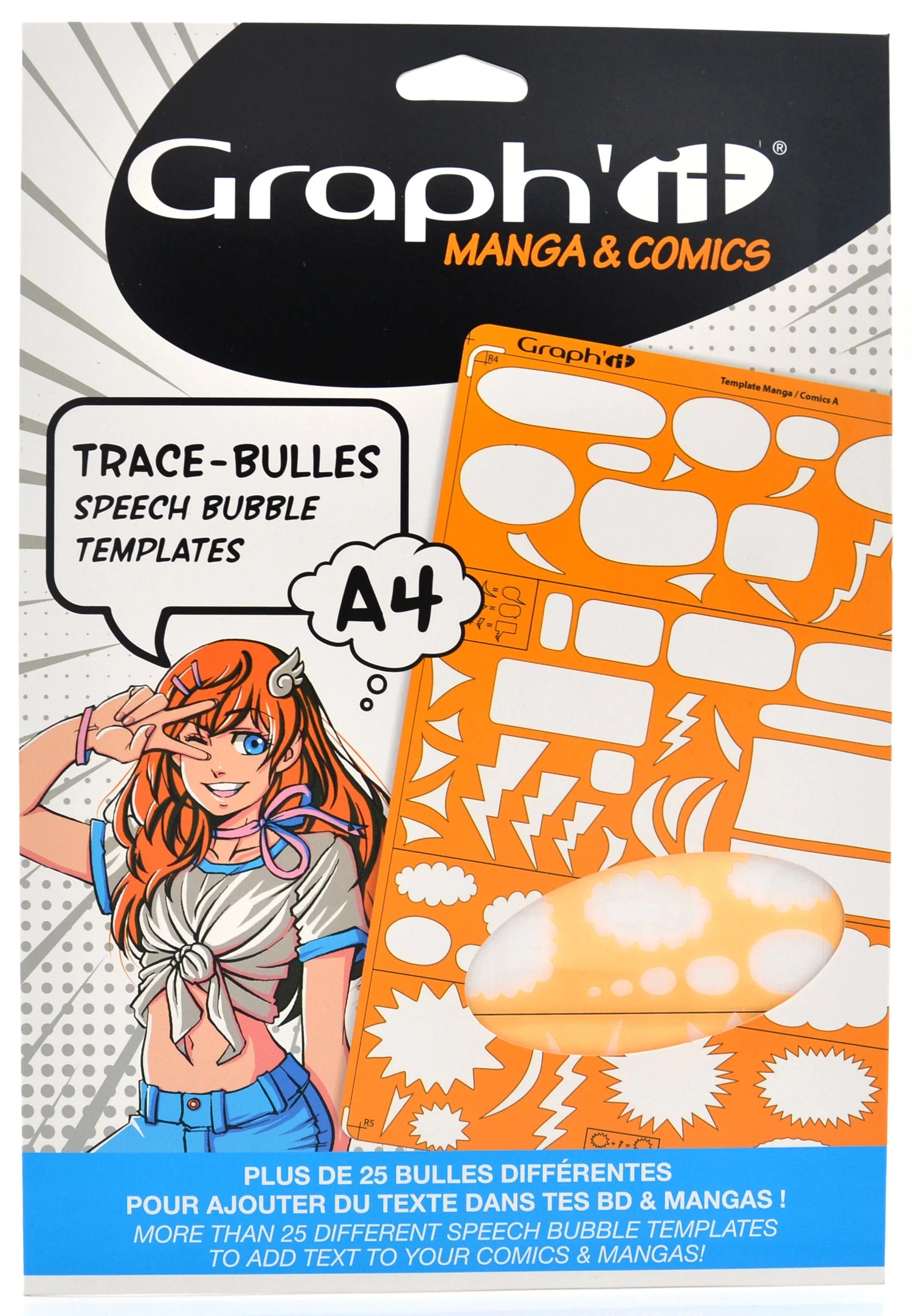 GRAPH'IT TRACE BULLE COMICS MANGA A