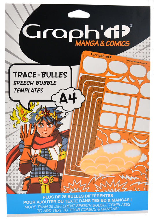 GRAPH'IT TRACE BULLE COMICS MANGA B