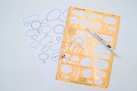 GRAPH'IT TRACE BULLE COMICS MANGA B