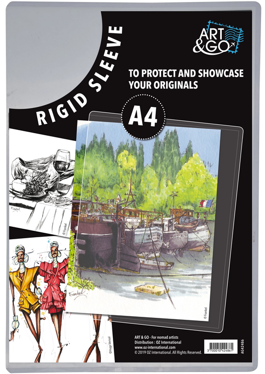 ART & GO POCHETTE RIGIDE A4