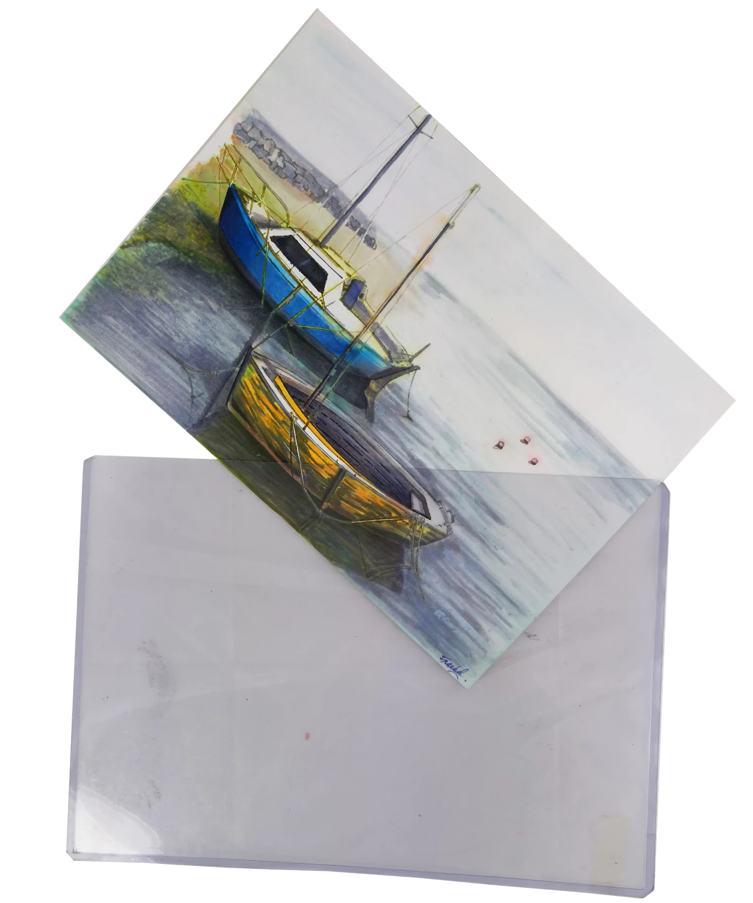 ART & GO POCHETTE RIGIDE A4