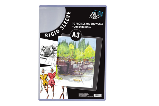 ART & GO POCHETTE RIGIDE A3