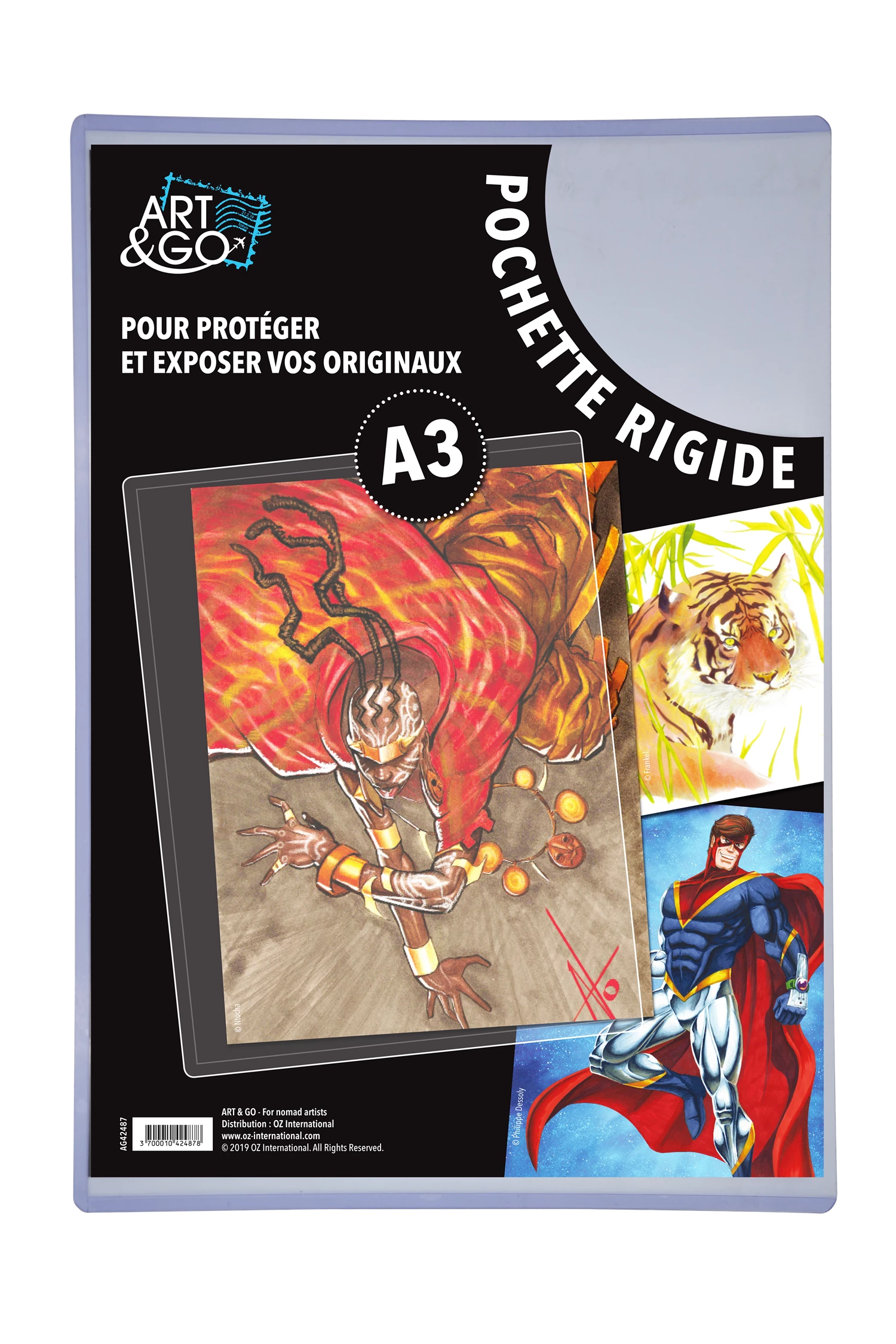 ART & GO POCHETTE RIGIDE A3