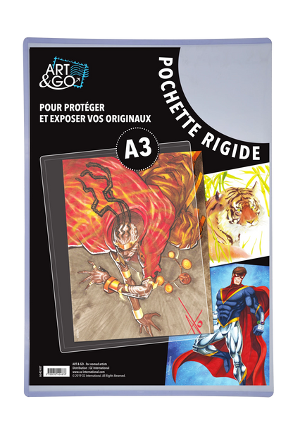 ART & GO POCHETTE RIGIDE A3