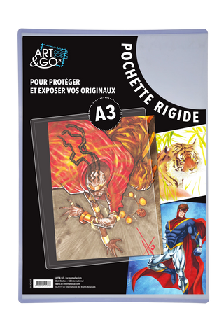 ART & GO POCHETTE RIGIDE A3