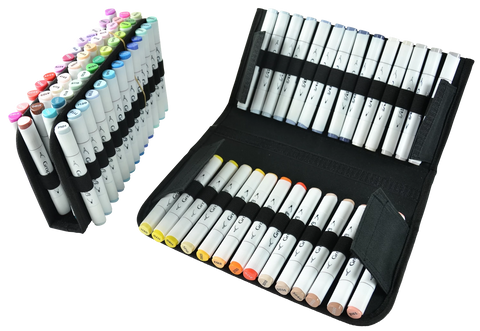 ART & GO MALLETTE VIDE POUR 80 MARQUEURS