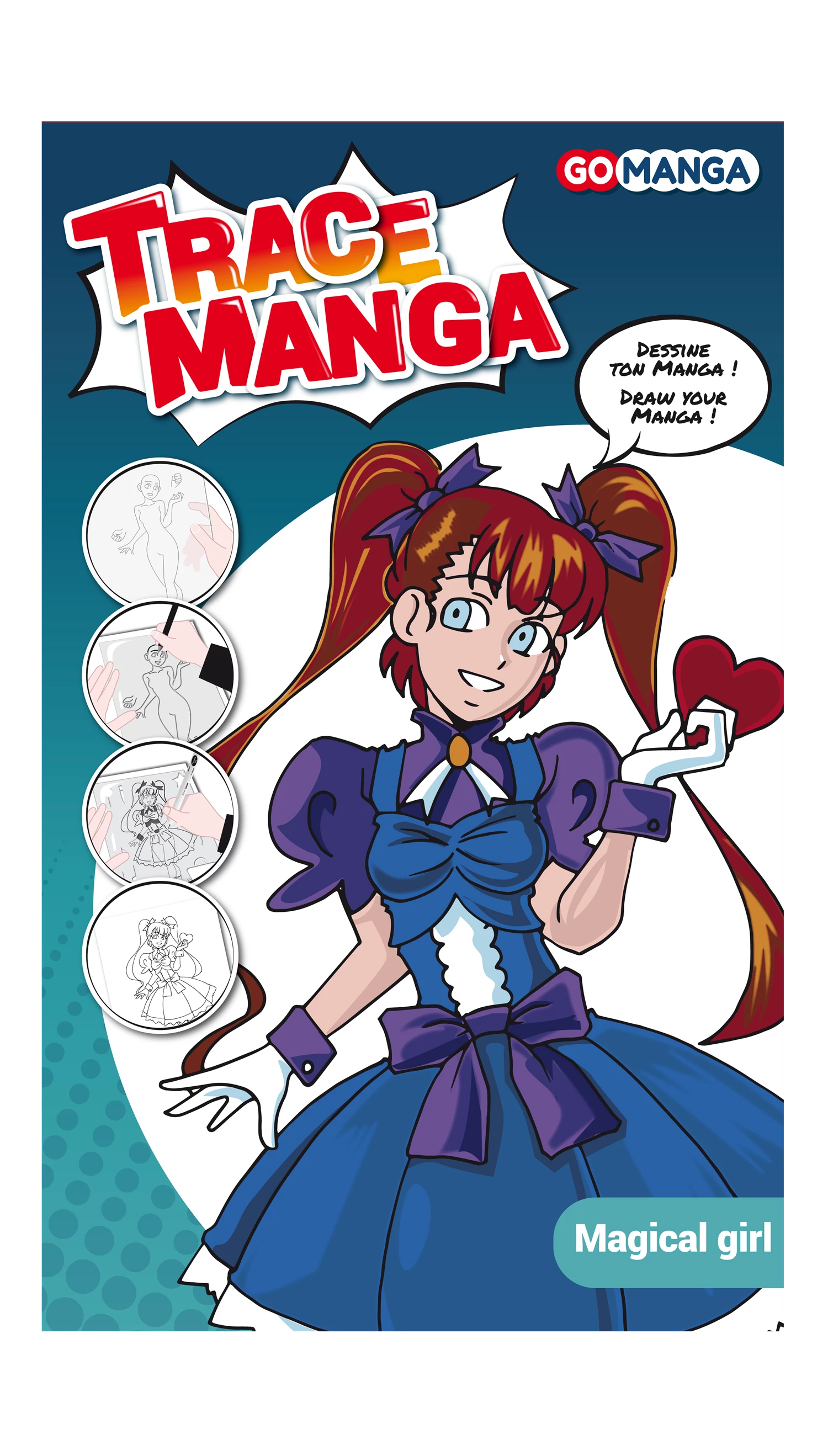 GO MANGA TRACE MANGA MAGICAL GIRL