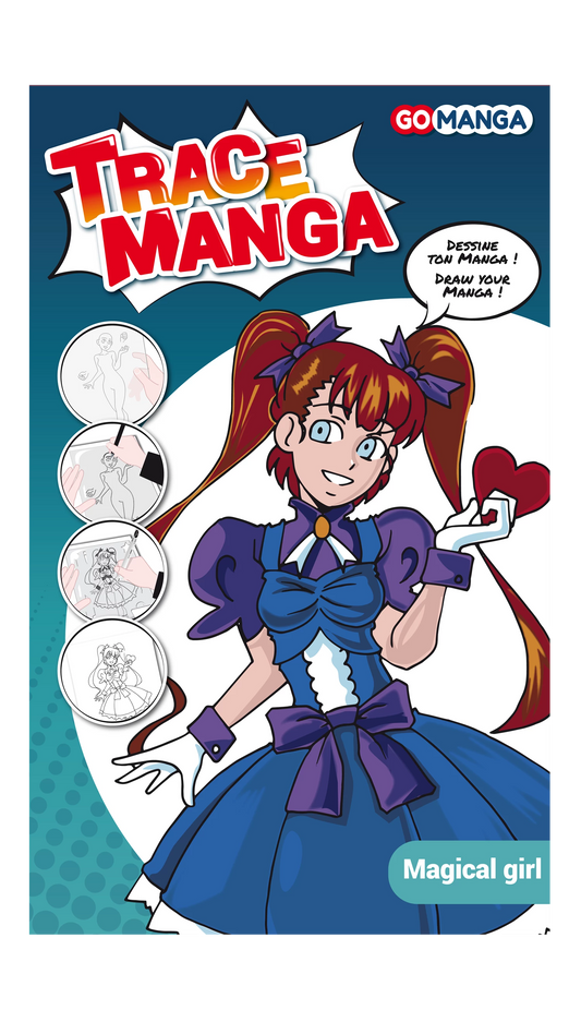 GO MANGA TRACE MANGA MAGICAL GIRL