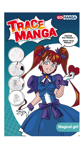 GO MANGA TRACE MANGA MAGICAL GIRL