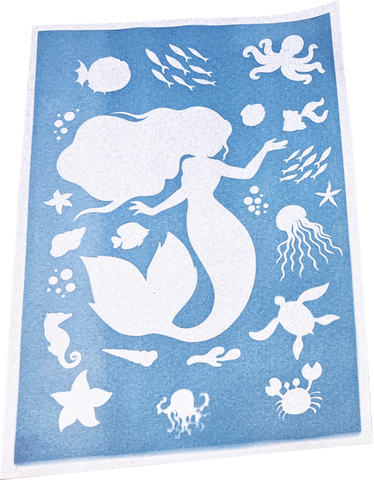 ENJOY ART KIT 10 FEUILLES CYANOTYPE A4 + 1 PLAQUE A4