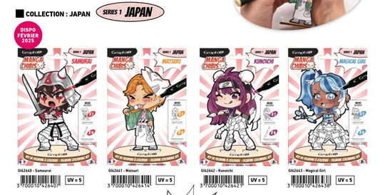 GRAPH'IT CHIBIS KIT COLORIAGE FIG MATSURI