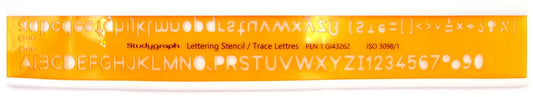 TRACE LETTRES ISO 10MM