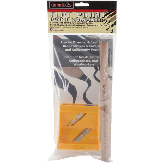 TAILLE CRAYON POUR CRAYON PLAT EN SACHET PEGBOARDABLE