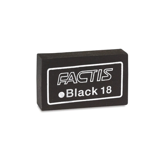 GOMME NOIRE GENERAL PENCIL POUR PASTEL ET FUSAIN, BOITE DE 1