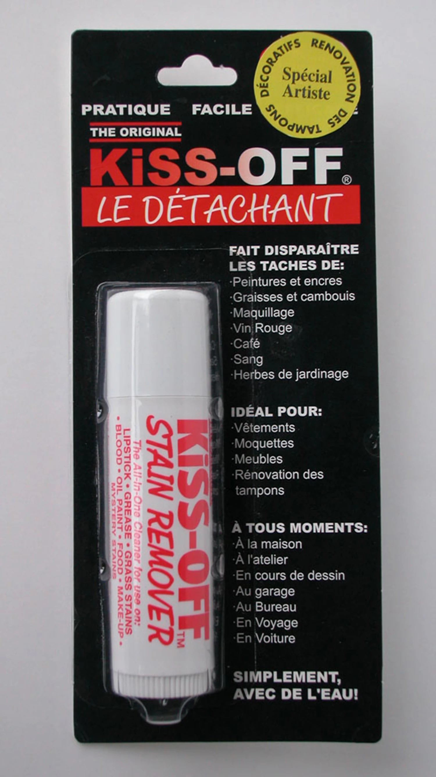 THE MASTER'S KISS-OFF STICK DETACHANT UNIVERSEL POUR ARTISTE