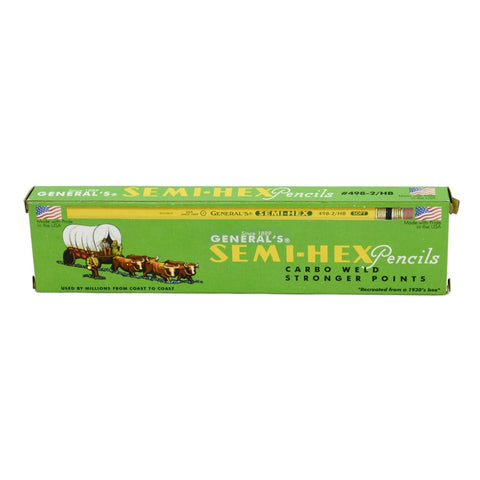 CRAYON SEMI-HEX® GRAPHITE NO. 2, SOFT (HB)