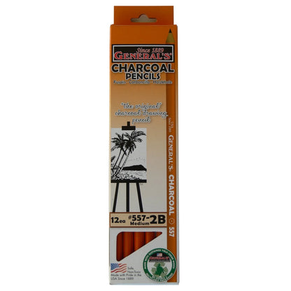 CRAYON FUSAIN NOIR 2B