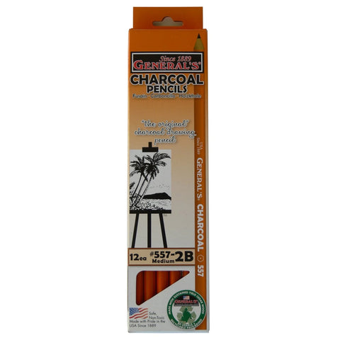 CRAYON FUSAIN NOIR 2B