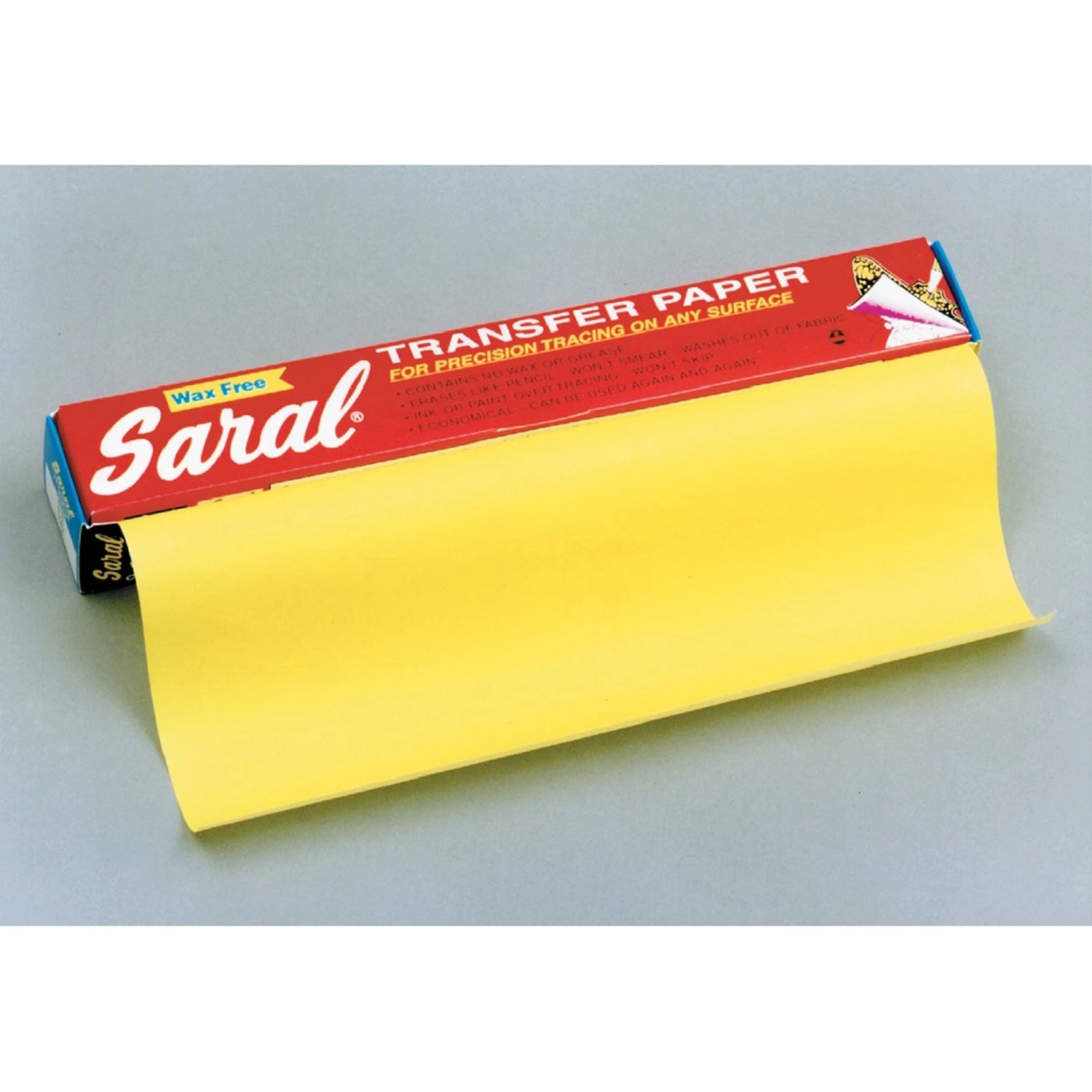 SARAL 12 FEUILLES 45X61CM JAUNE