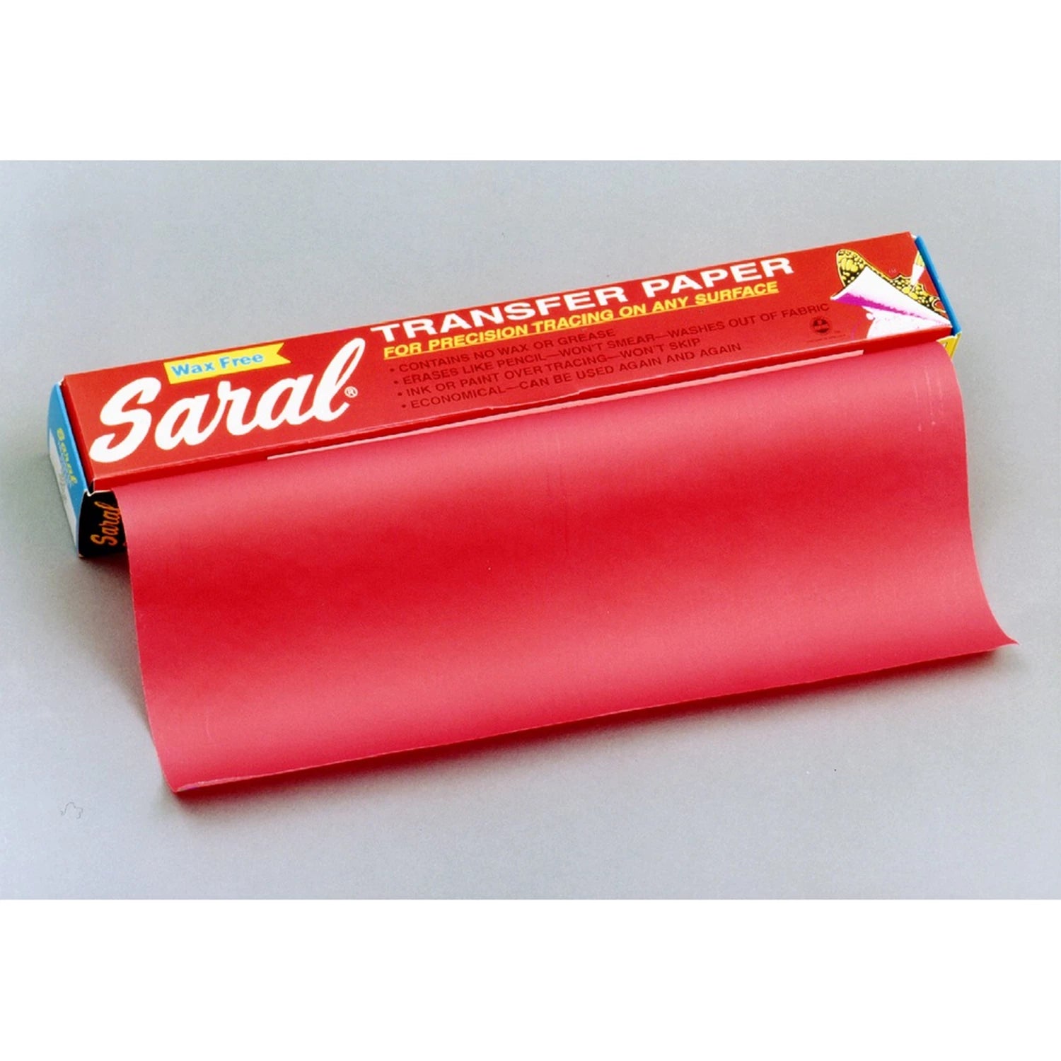 SARAL 12 FEUILLES 45X61CM ROUGE