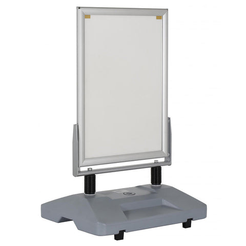 Kundenstopper Windmaster mit Wassertank, Outdoor