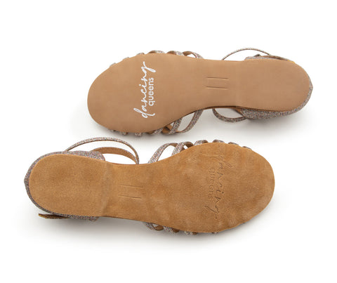 Joy Tanzschuhe en Multiglitter Mikrofaser