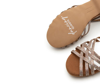 Joy Tanzschuhe en Multiglitter Mikrofaser