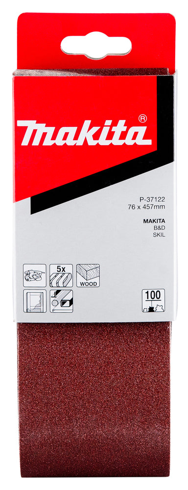 
          Gewebeschleifbänder 76 x 457 mm
          P-37122
        