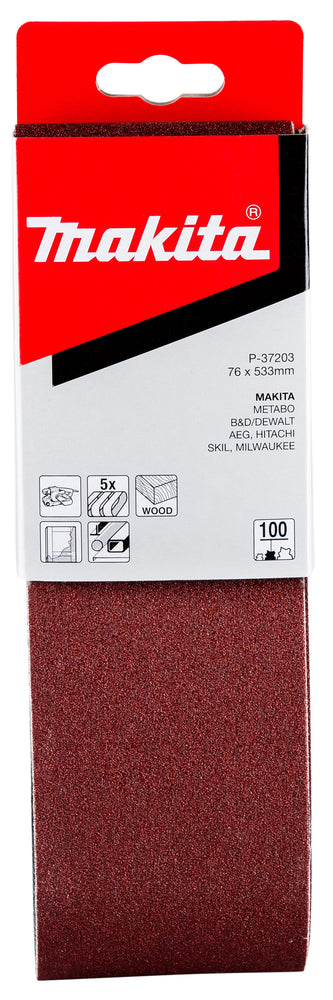 
          Gewebeschleifbänder 76 x 533 mm
          P-37203
        