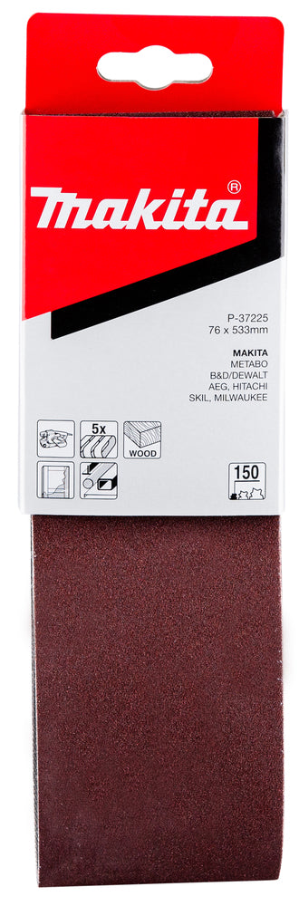 
          Gewebeschleifbänder 76 x 533 mm
          P-37225
        