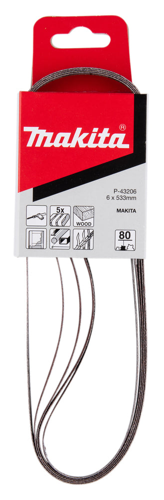 
          Schleifbänder 6 x 533 mm
          P-43206
        