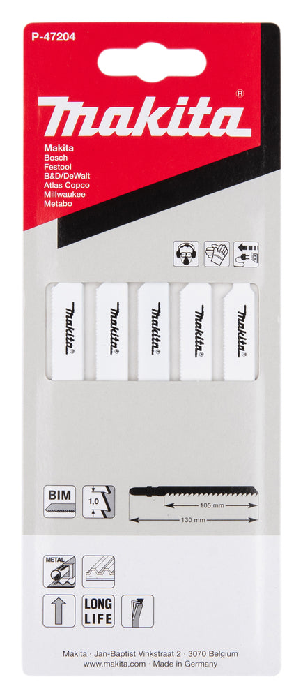 
          5 Stichsägeblätter 
          P-47204
        