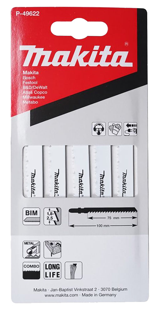 
          5 Stichsägeblätter für Holz mit Nägeln 
          P-49622
        