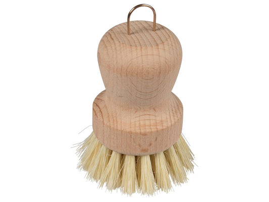 MEMO Topfbürste Holz straffe Naturborste