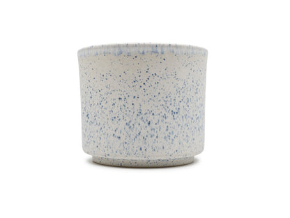 soñho Azul Manchado Blumentopf Ø13 blauweiss gesprenkelt