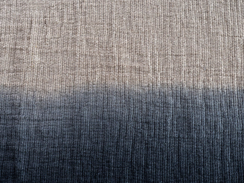 soñho Transiçao Tischdecke 160 x 260 Tie Dye blau