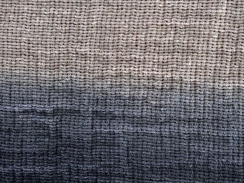 soñho Transiçao Tischdecke 160 x 260 Tie Dye blau