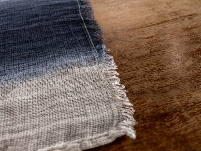 mumix - Transicio Table Runner 50x150 - Oceanic Tie-Dye Blue ✨🌊