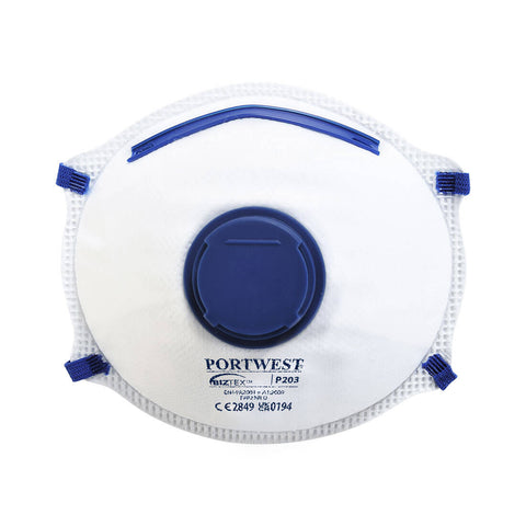 FFP2 Dolomit Feinstaubmaske mit Ventil