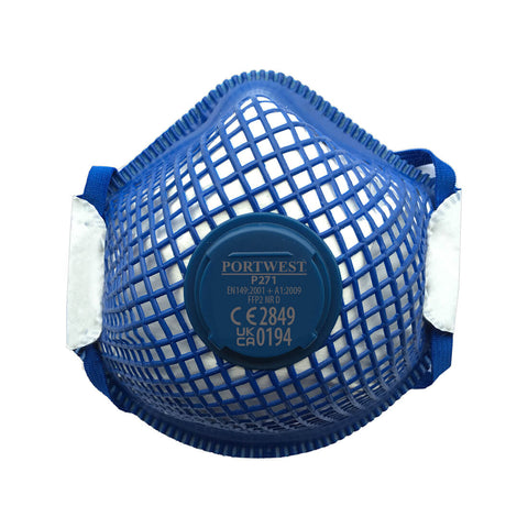 FFP2 ERGONET Dolomit Feinstaubmaske mit Ventil