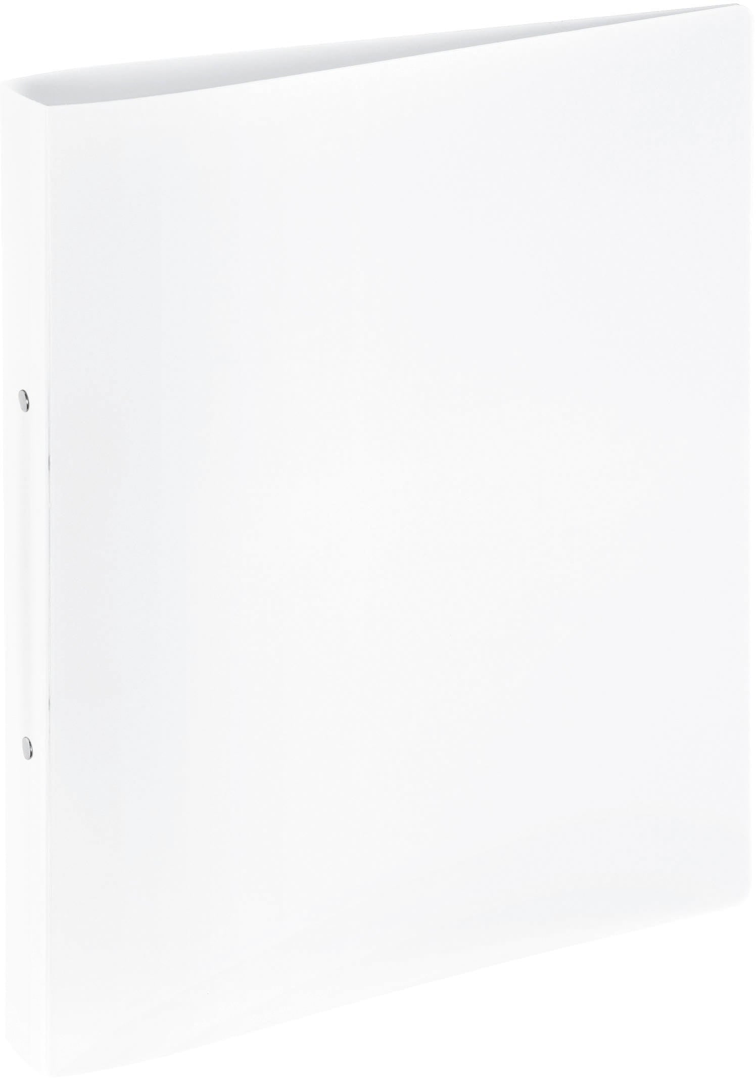 PAGNA Ringbuch 33mm A4 20900-02 weiss PP 2-Ring-Mechanik