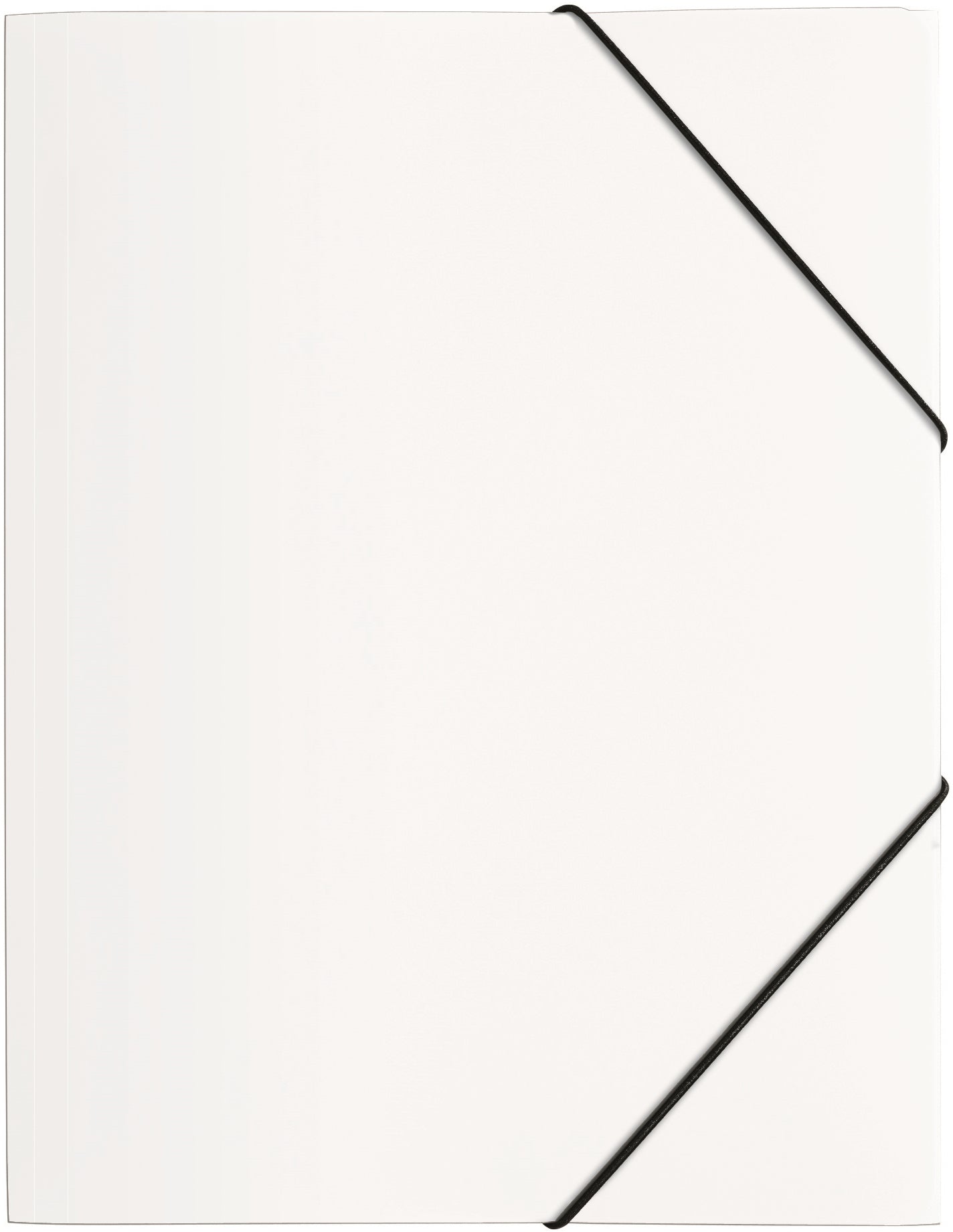 PAGNA Gummibandmappe Trend A4 21613-02 weiss 3 Klappen