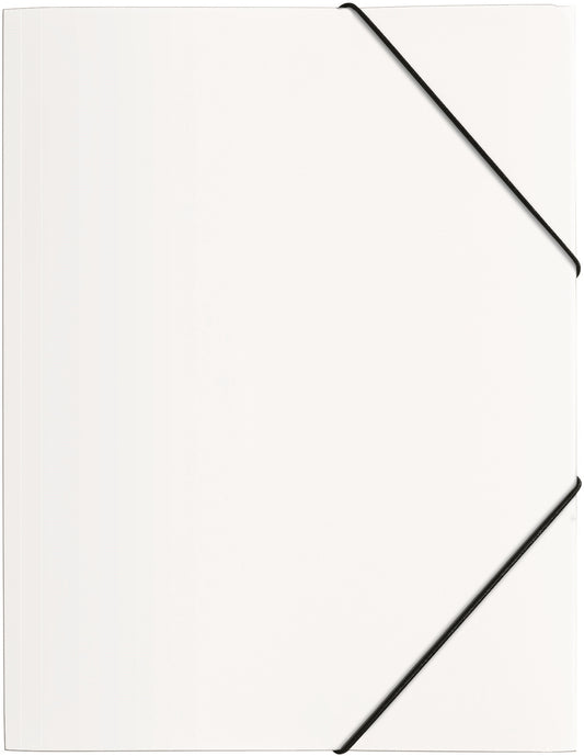 PAGNA Gummibandmappe Trend A4 21613-02 weiss 3 Klappen