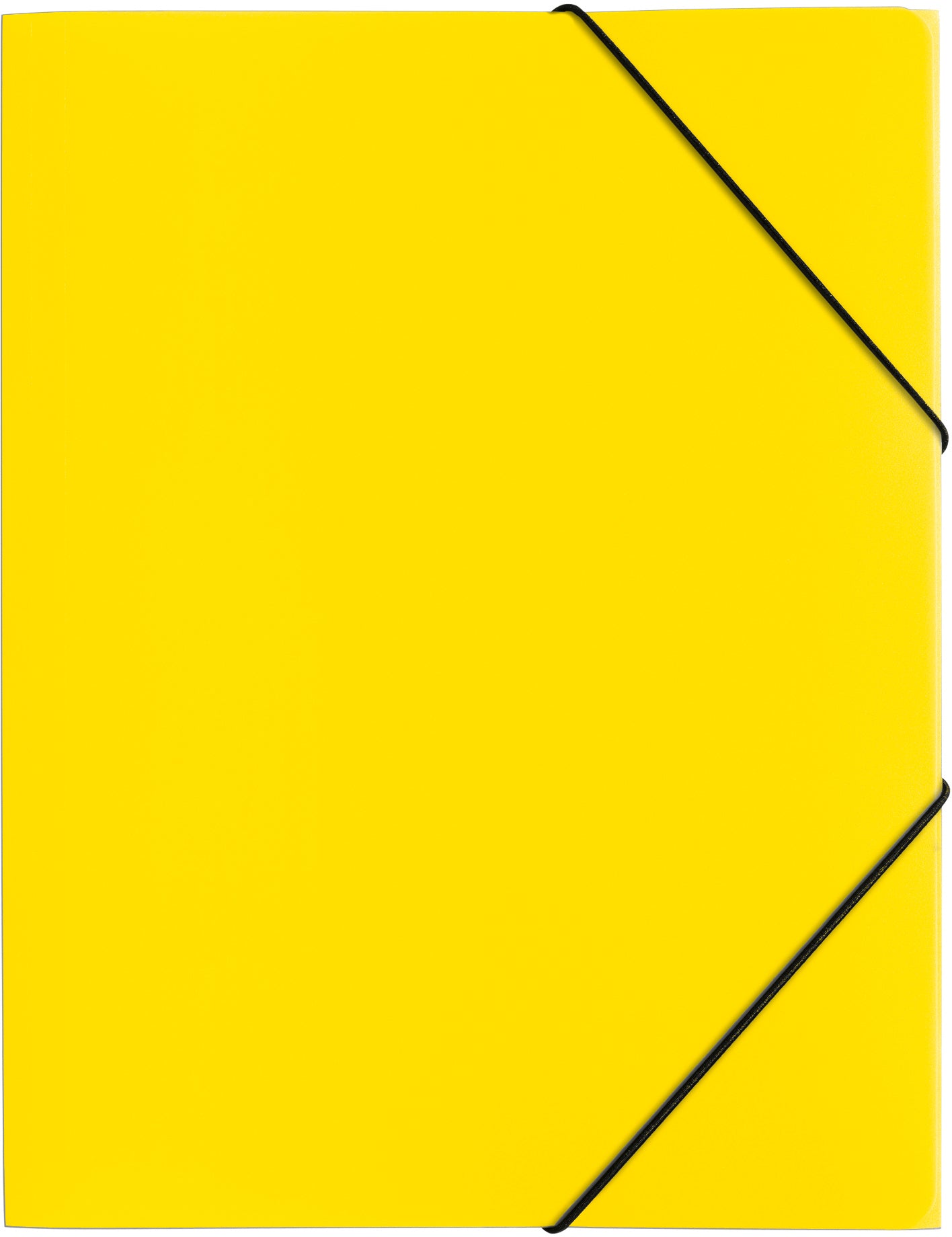 PAGNA Gummibandmappe Trend A4 21613-04 gelb 3 Klappen