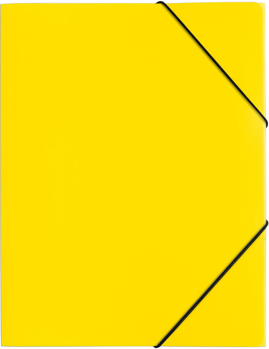 PAGNA Gummibandmappe Trend A4 21613-04 gelb 3 Klappen