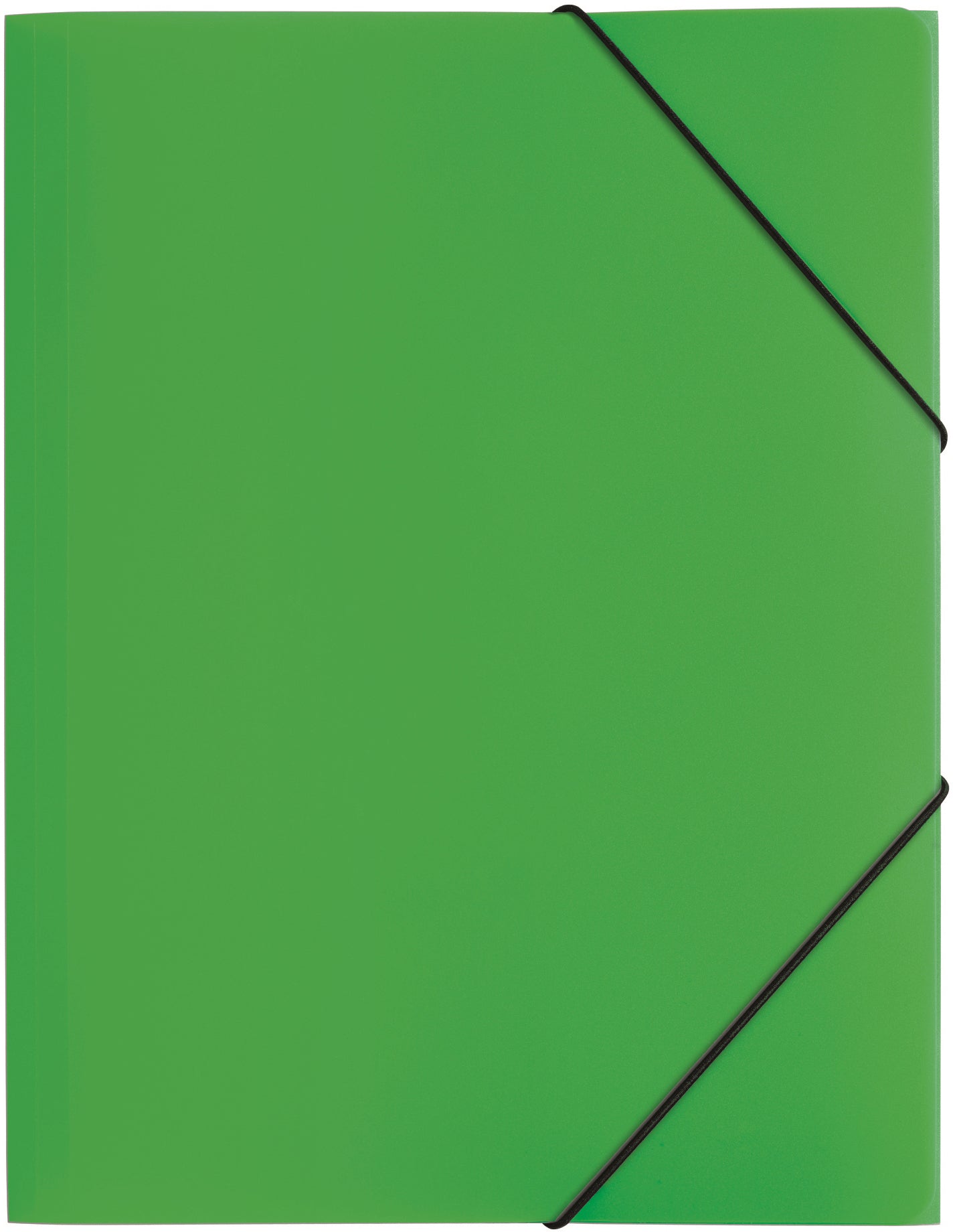 PAGNA Gummibandmappe Trend A4 21613-05 grün 3 Klappen